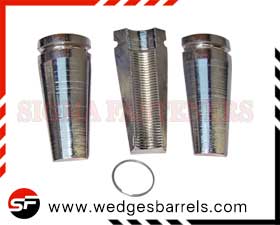 Wedges Barrels Anchor Heads Anchor Plates Pre and Post tensioning Anchor Grip System Manufacturers exporters in India